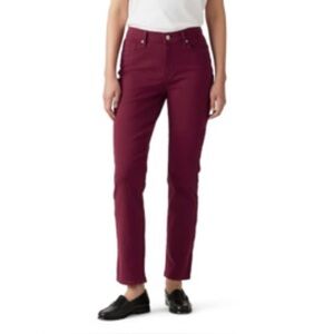 Levi's Deep Red Denim Pants